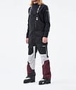 Montec Fawk 2021 Lasketteluhousut Miehet Black/Light Grey/Burgundy