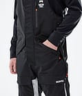 Montec Fawk 2021 Lumilautailuhousut Miehet Black/Light Grey/Burgundy, Kuva 4 / 6
