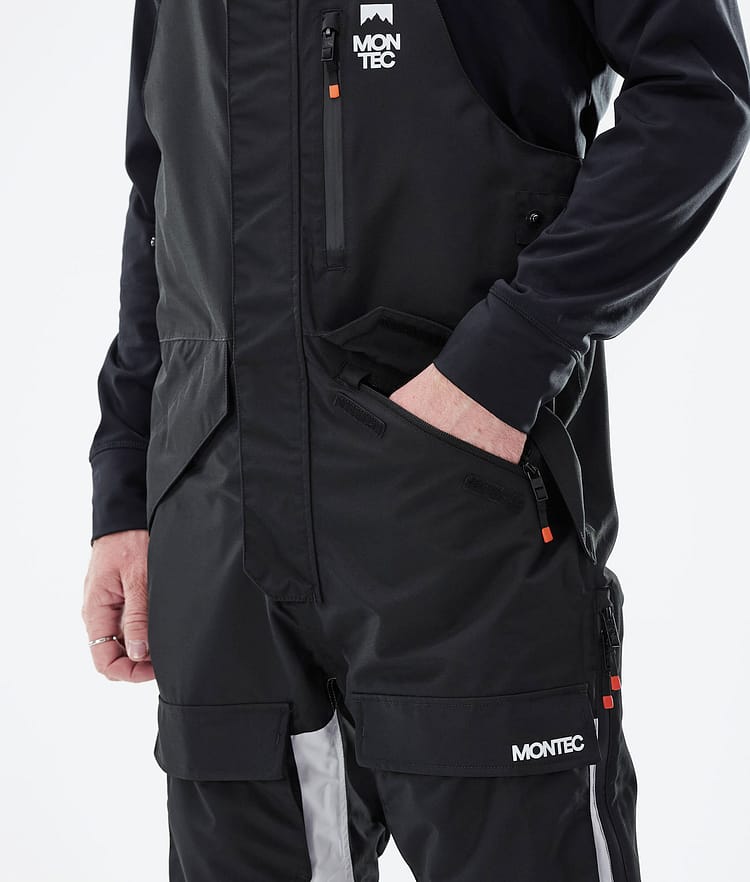 Montec Fawk 2021 Lasketteluhousut Miehet Black/Light Grey/Burgundy, Kuva 4 / 6