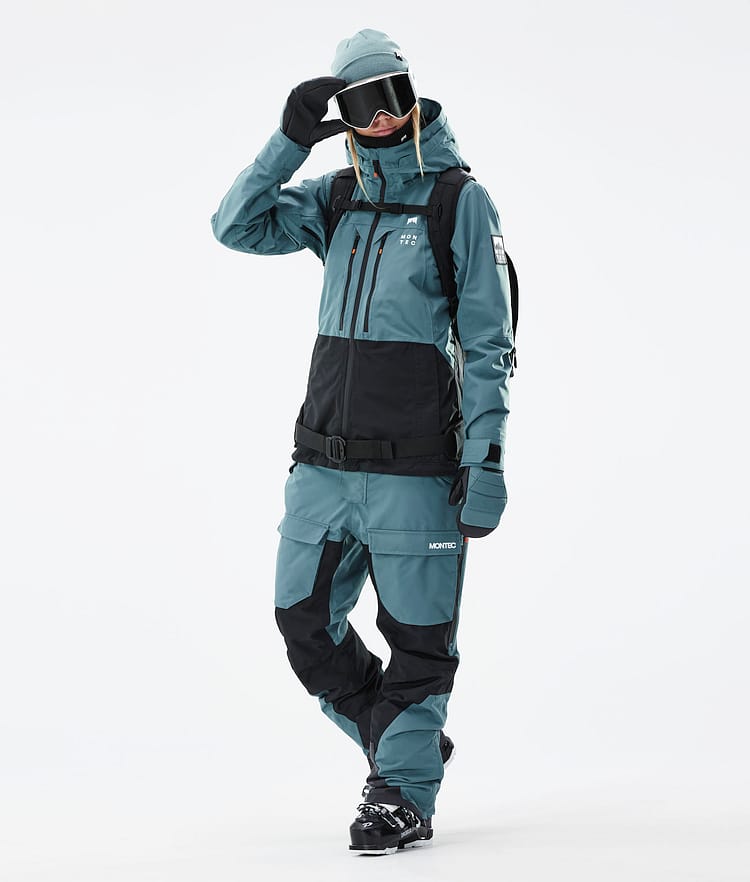 Montec Moss W 21 Laskettelutakki Naiset Atlantic/Black, Image 5 of 12