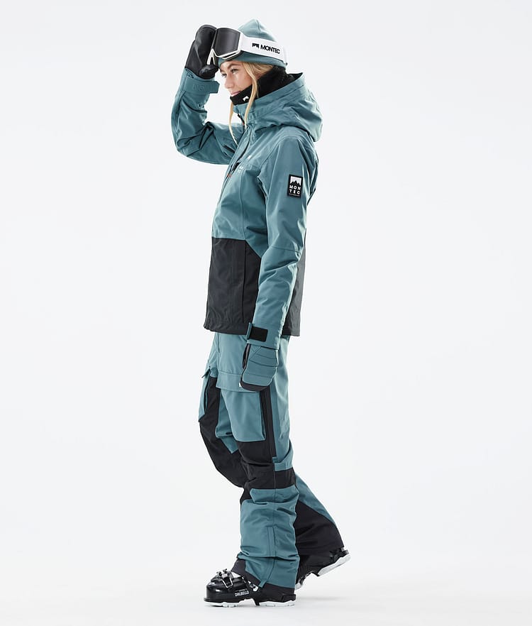 Montec Moss W 21 Laskettelutakki Naiset Atlantic/Black, Image 6 of 12