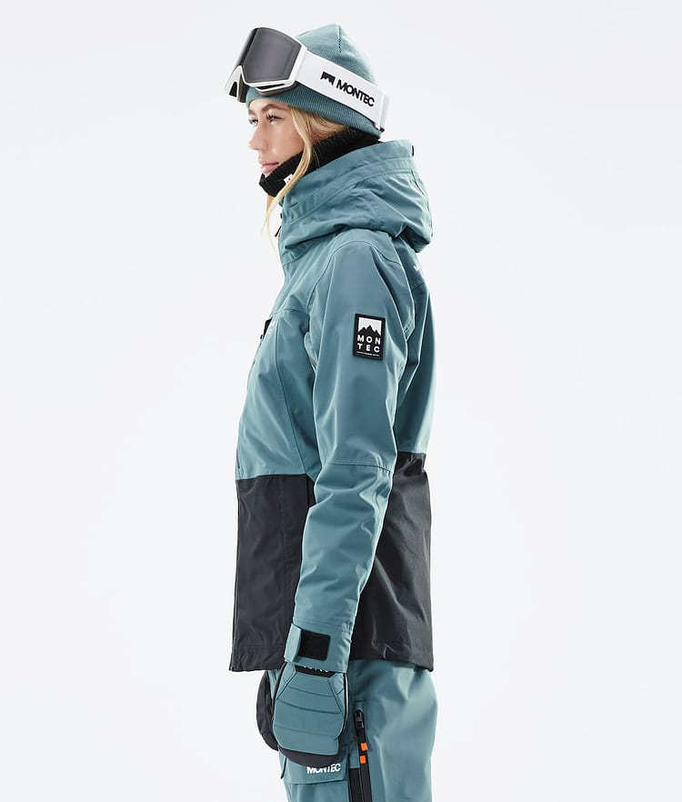 Montec Moss W 21 Laskettelutakki Naiset Atlantic/Black, Image 8 of 12