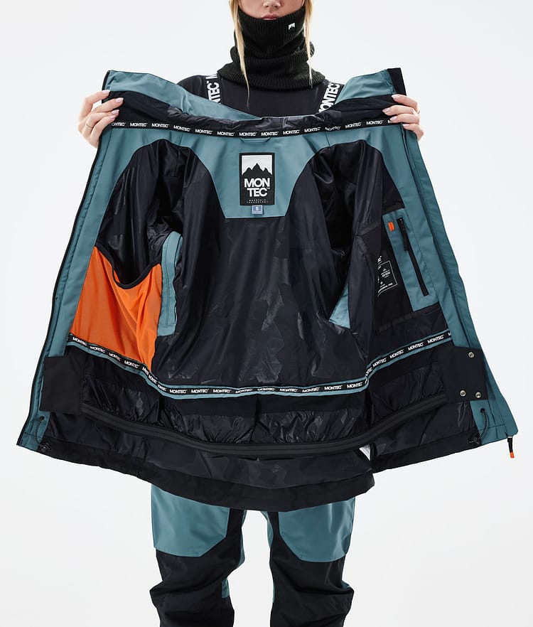 Montec Moss W 21 Laskettelutakki Naiset Atlantic/Black, Image 12 of 12