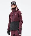 Montec Moss W 21 Lumilautailutakki Naiset Burgundy/Black
