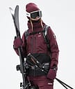 Montec Moss W 21 Laskettelutakki Naiset Burgundy/Black
