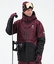 Montec Moss 21 Lumilautailutakki Miehet Burgundy/Black