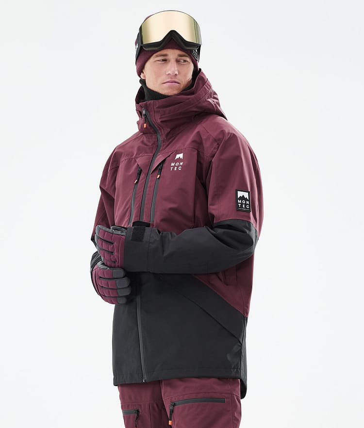 Montec Moss 21 Laskettelutakki Miehet Burgundy/Black, Image 2 of 13