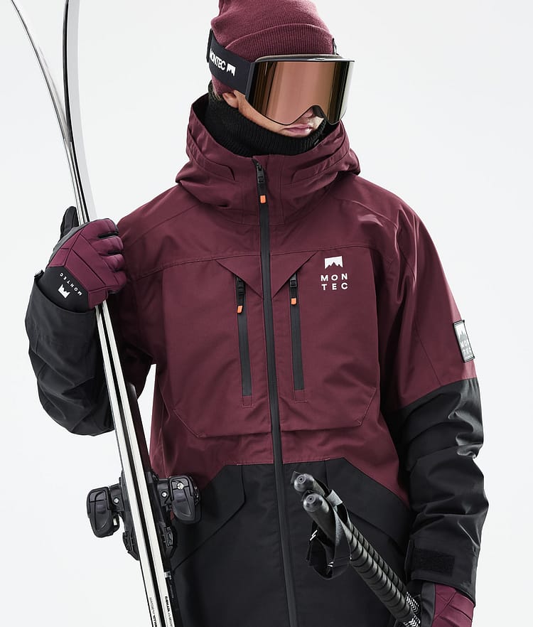 Montec Moss 21 Laskettelutakki Miehet Burgundy/Black, Image 3 of 13