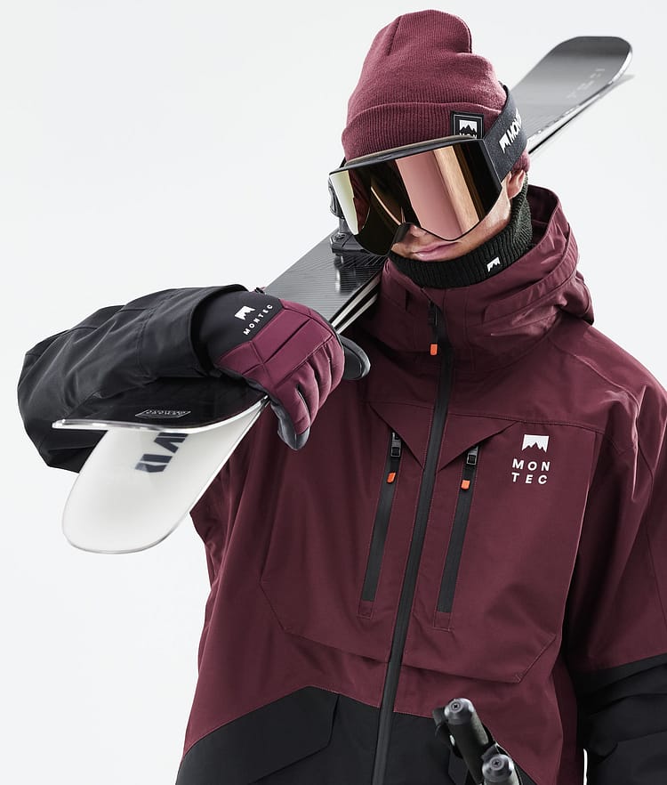 Montec Moss 21 Laskettelutakki Miehet Burgundy/Black, Image 4 of 13