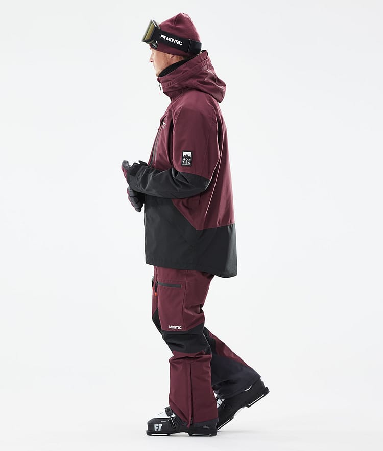 Montec Moss 21 Laskettelutakki Miehet Burgundy/Black, Image 7 of 13