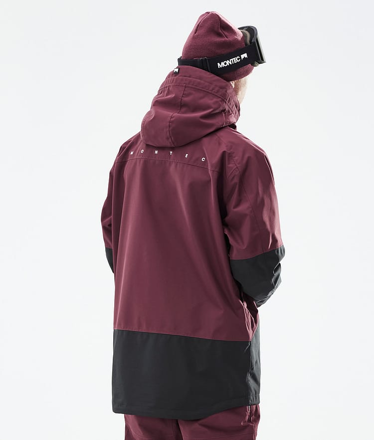 Montec Moss 21 Laskettelutakki Miehet Burgundy/Black, Image 10 of 13
