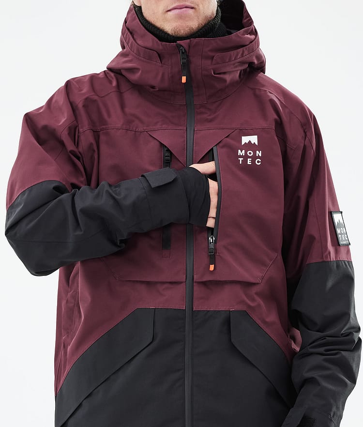 Montec Moss 21 Laskettelutakki Miehet Burgundy/Black, Image 12 of 13