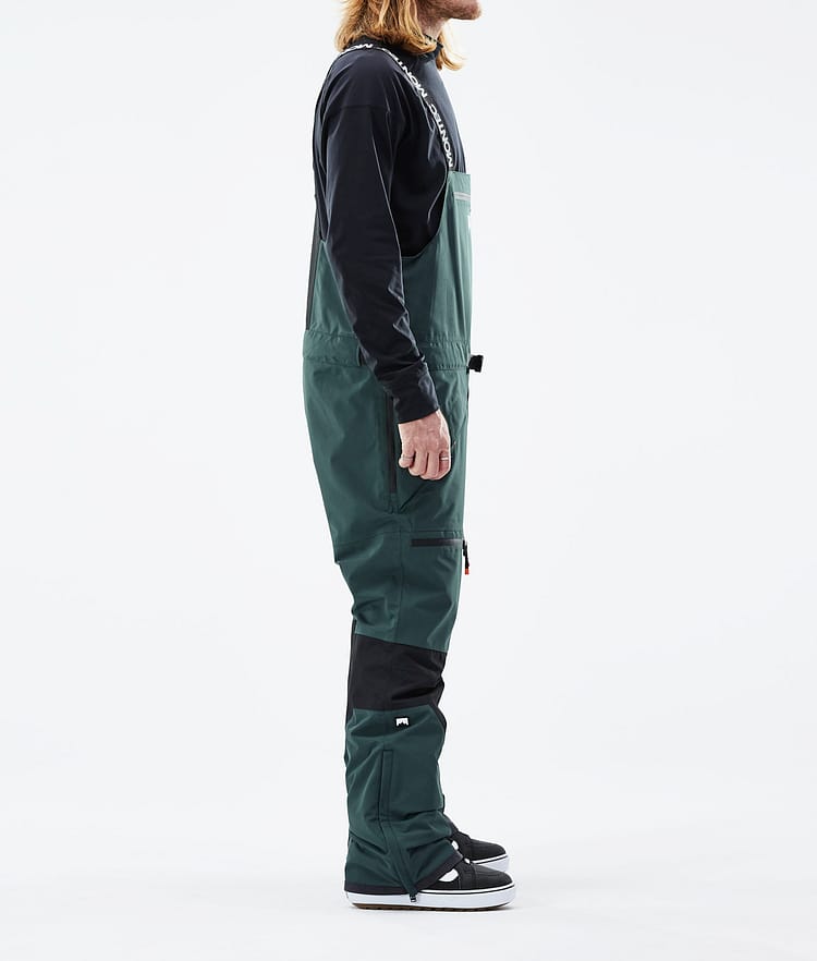 Montec Moss 21 Lumilautailuhousut Miehet Dark Atlantic/Black, Image 2 of 6