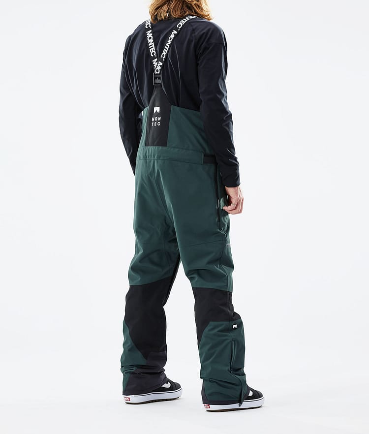 Montec Moss 21 Lumilautailuhousut Miehet Dark Atlantic/Black, Image 3 of 6