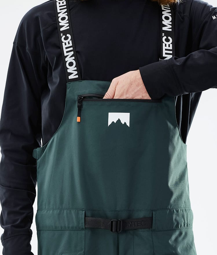 Montec Moss 21 Lumilautailuhousut Miehet Dark Atlantic/Black, Image 5 of 6