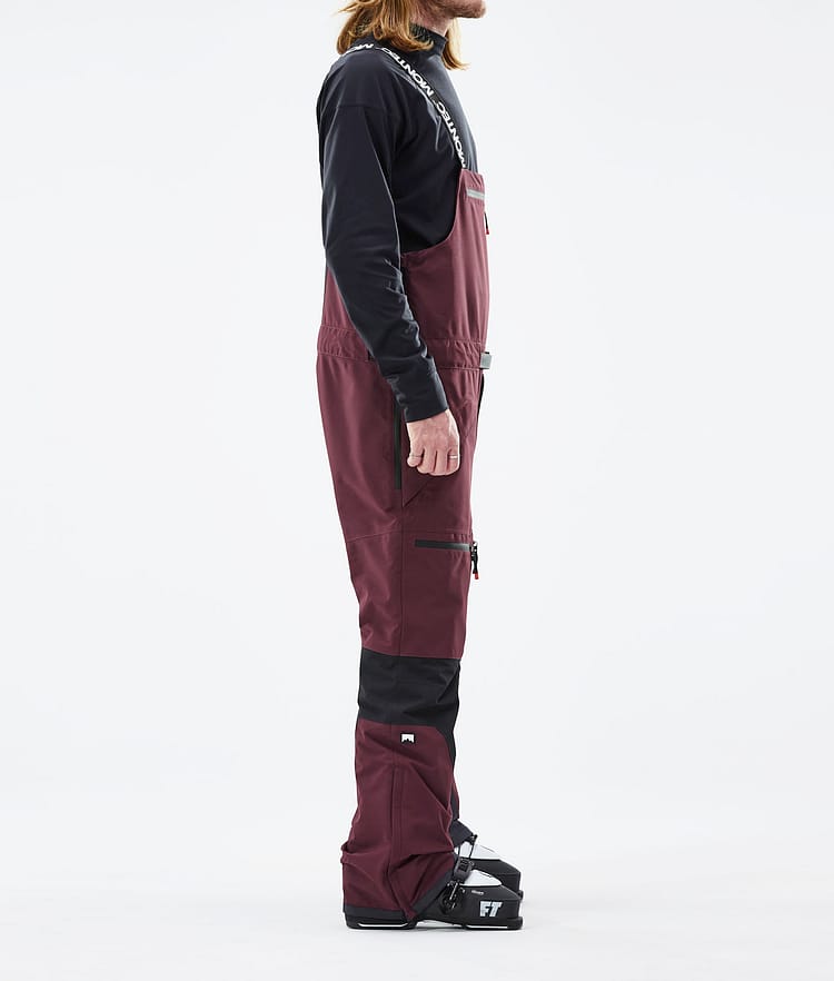 Montec Moss 21 Lasketteluhousut Miehet Burgundy/Black, Image 2 of 6