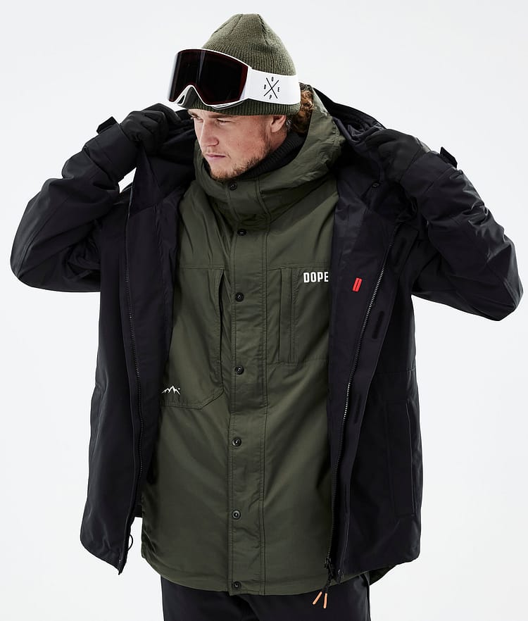 Dope Insulated Välikerrostakki Miehet Olive Green, Image 2 of 12