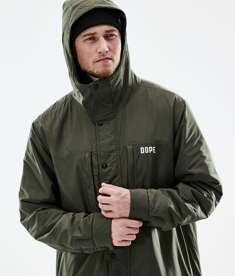 Dope Insulated Välikerrostakki Ulkoilu Miehet Olive Green, Image 3 of 12