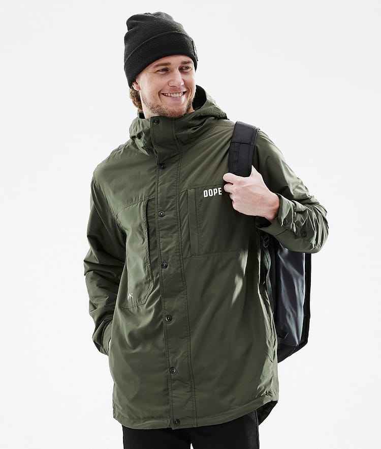 Dope Insulated Välikerrostakki Ulkoilu Miehet Olive Green, Image 6 of 12