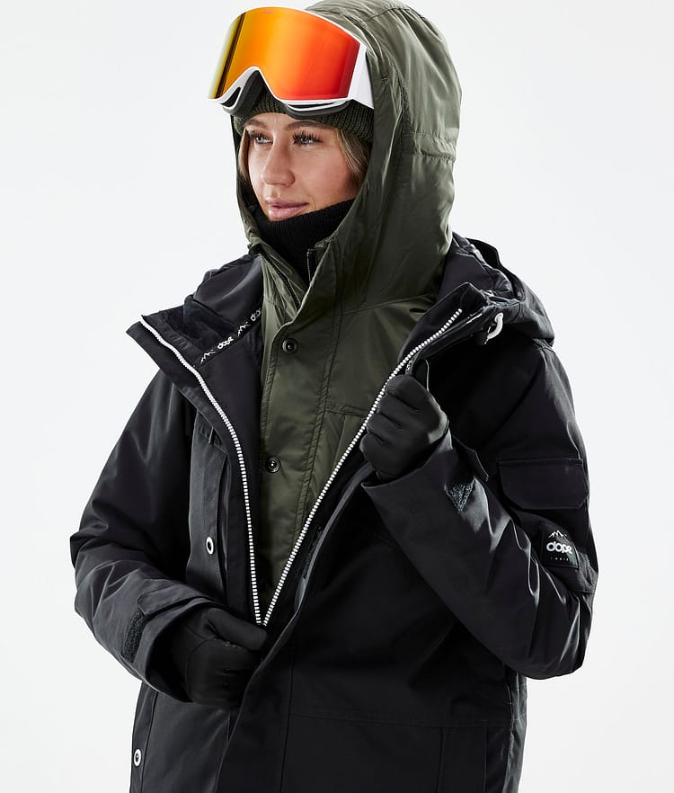 Dope Insulated W Välikerrostakki Naiset Olive Green, Image 4 of 12