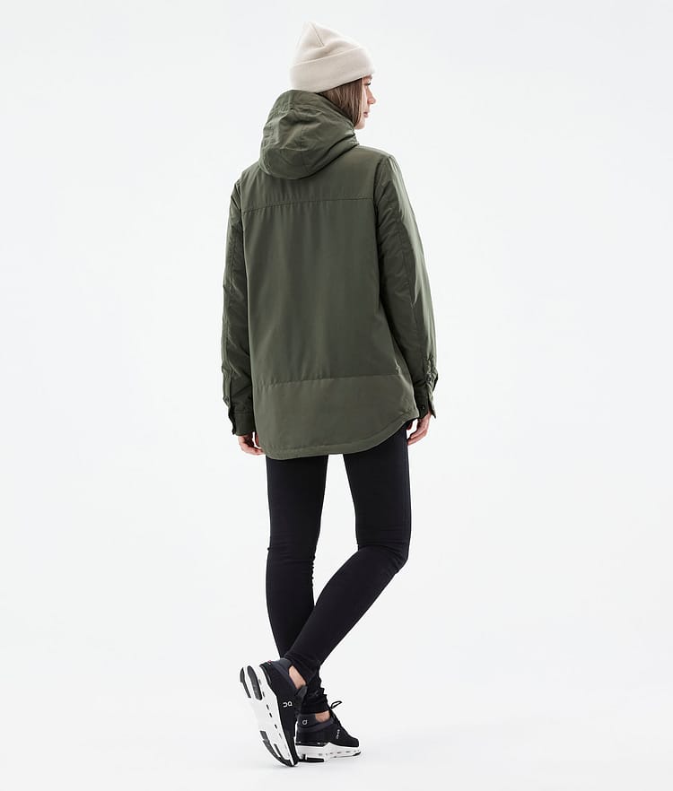 Dope Insulated W Välikerrostakki Ulkoilu Naiset Olive Green, Image 4 of 10