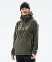 Dope Cozy II W 21 Fleecehuppari Naiset Olive Green