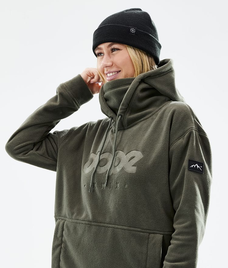 Dope Cozy II W 21 Fleecehuppari Naiset Olive Green, Image 2 of 6