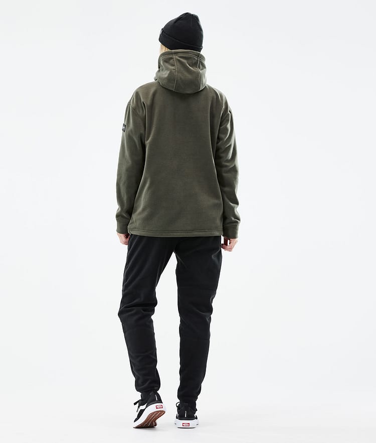 Dope Cozy II W 21 Fleecehuppari Naiset Olive Green, Image 5 of 6