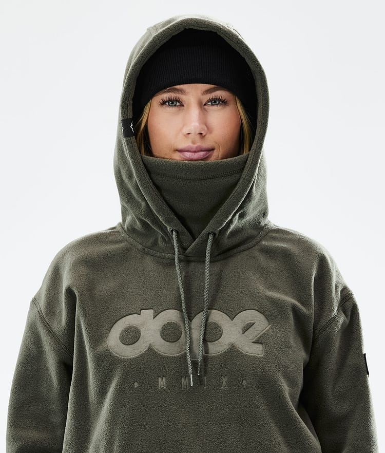 Dope Cozy II W 21 Fleecehuppari Naiset Olive Green, Image 6 of 6