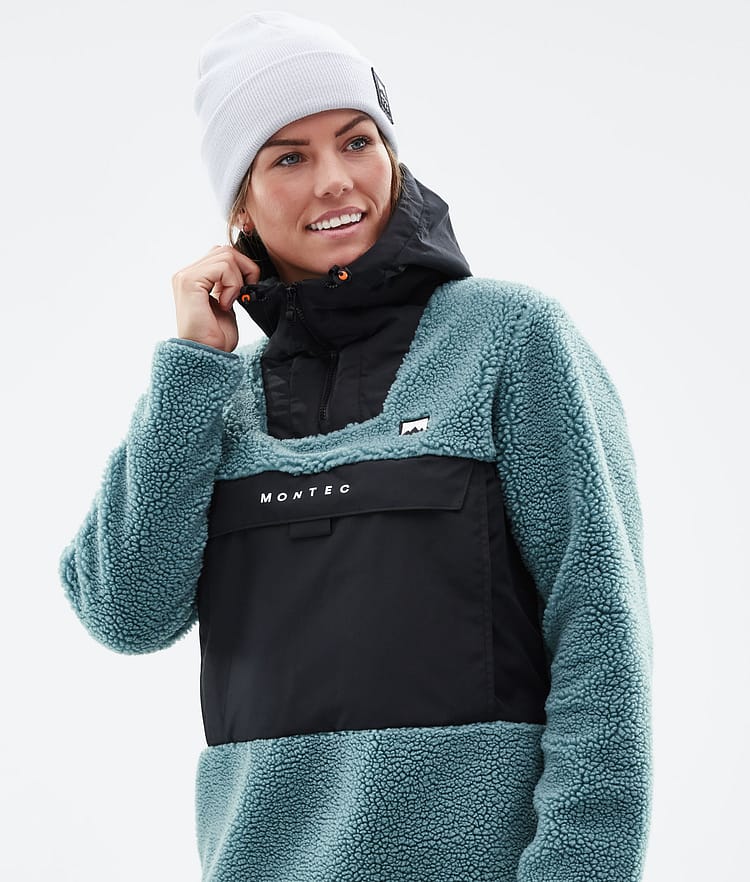 Montec Lima W 21 Fleecehuppari Naiset Atlantic/Black, Image 2 of 10