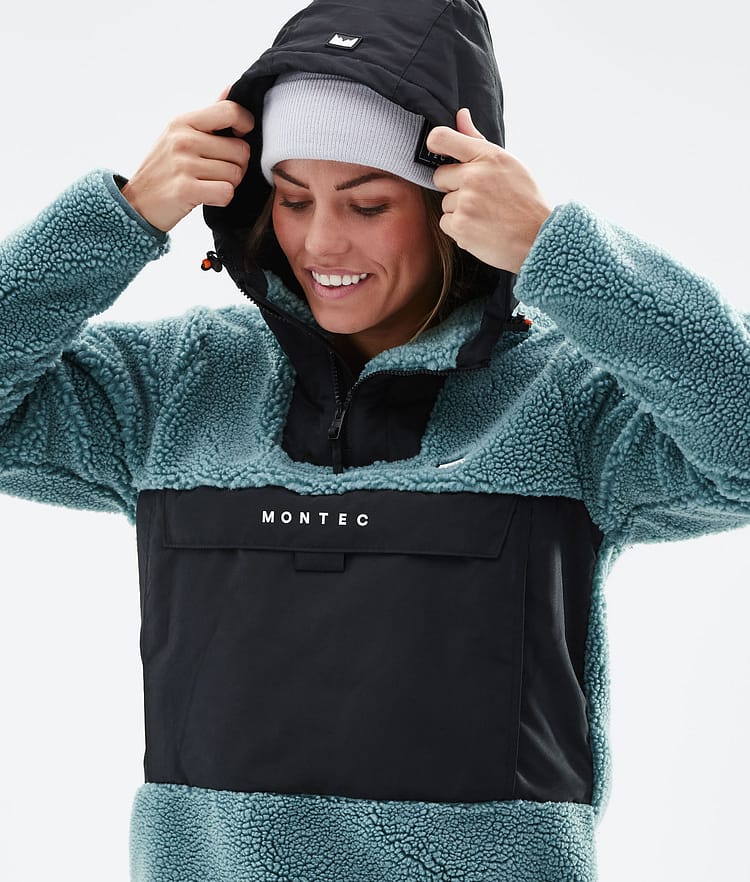 Montec Lima W 21 Fleecehuppari Naiset Atlantic/Black, Image 6 of 10