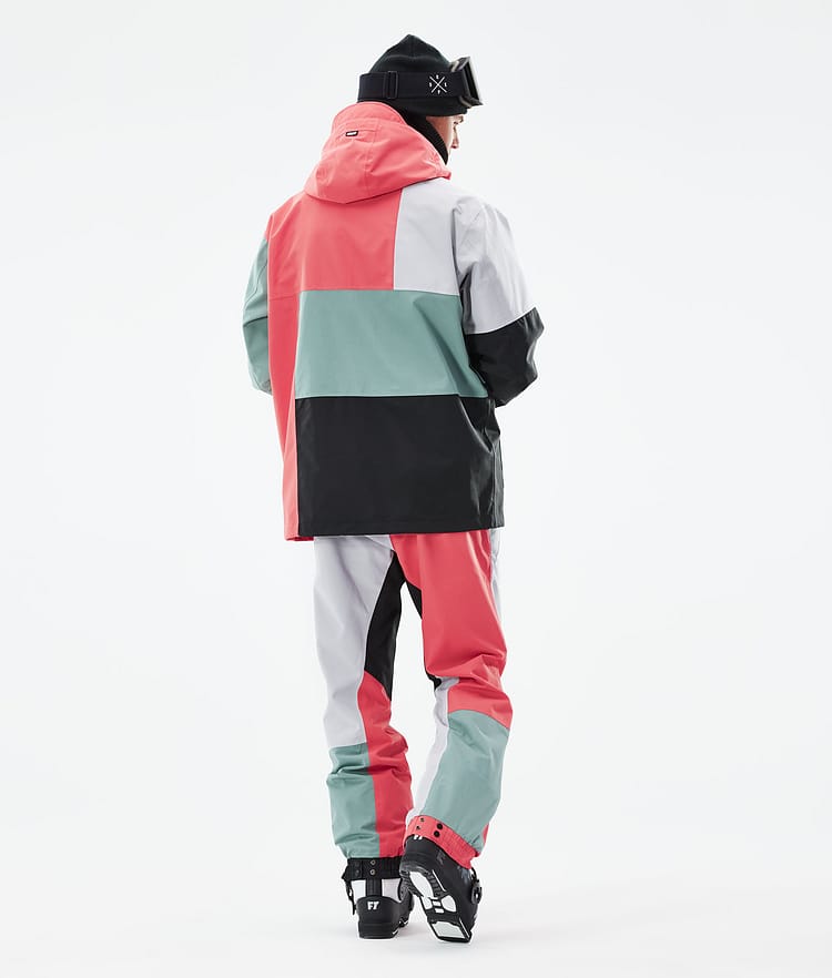 Dope Blizzard LE Laskettelutakki Miehet Limited Edition Patchwork Coral, Kuva 6 / 10