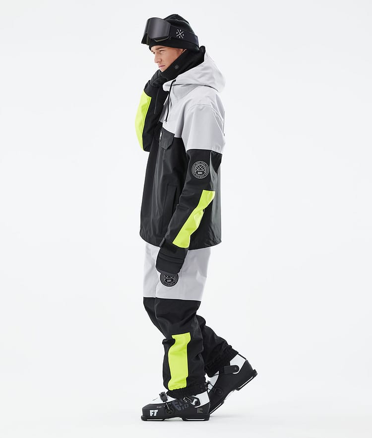 Dope Blizzard LE Laskettelutakki Miehet Limited Edition Multicolor Light Grey, Kuva 4 / 10