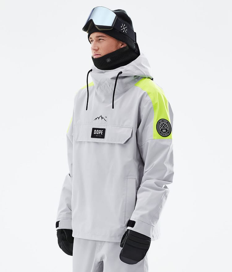 Dope Blizzard LE Laskettelutakki Miehet Limited Edition Stripe Light Grey, Kuva 1 / 10