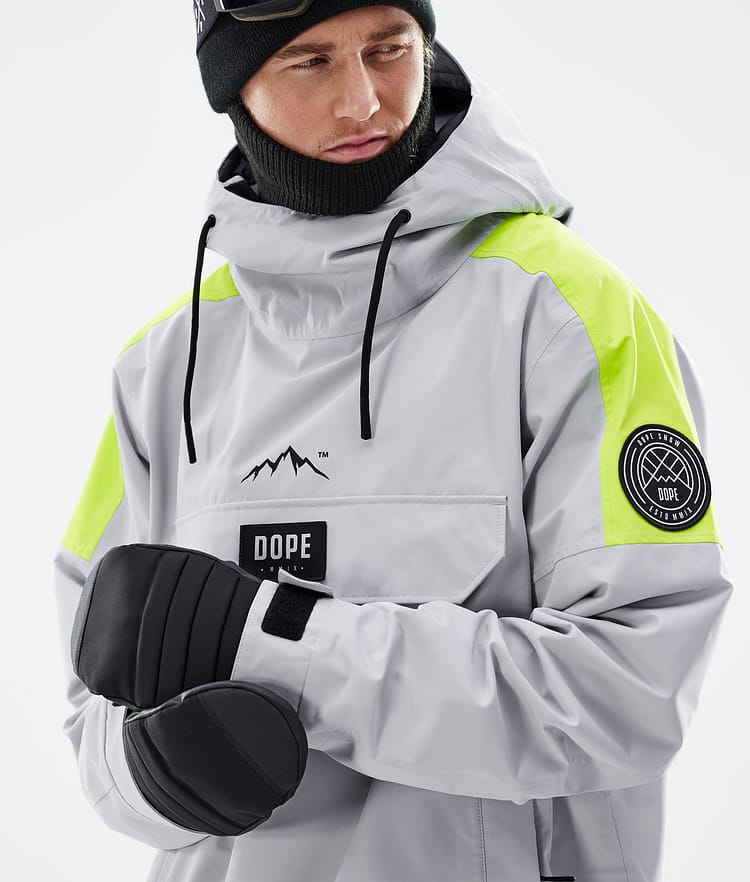 Dope Blizzard LE Laskettelutakki Miehet Limited Edition Stripe Light Grey, Kuva 3 / 10
