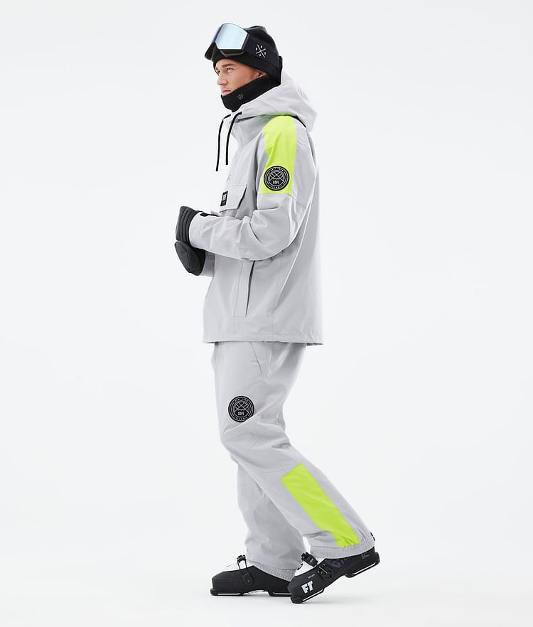 Dope Blizzard LE Laskettelutakki Miehet Limited Edition Stripe Light Grey, Kuva 5 / 10