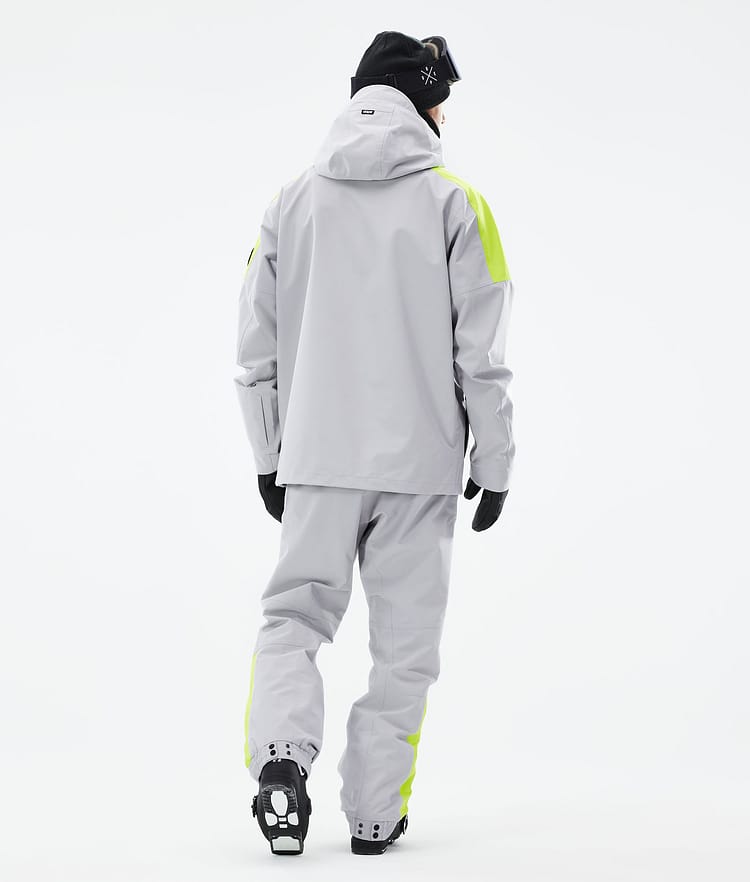 Dope Blizzard LE Laskettelutakki Miehet Limited Edition Stripe Light Grey, Kuva 6 / 10