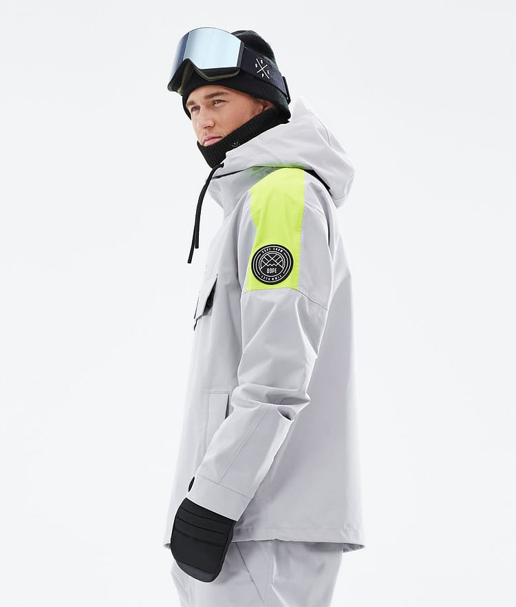 Dope Blizzard LE Laskettelutakki Miehet Limited Edition Stripe Light Grey, Kuva 7 / 10