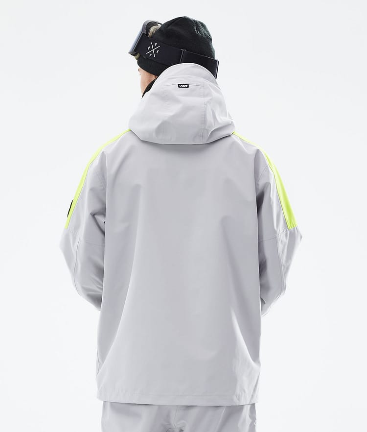Dope Blizzard LE Laskettelutakki Miehet Limited Edition Stripe Light Grey, Kuva 8 / 10