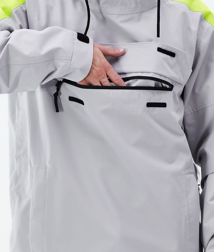 Dope Blizzard LE Laskettelutakki Miehet Limited Edition Stripe Light Grey, Kuva 10 / 10