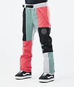 Dope Blizzard LE W Lumilautailuhousut Naiset Limited Edition Patchwork Coral