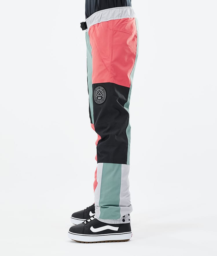Dope Blizzard LE W Lumilautailuhousut Naiset Limited Edition Patchwork Coral, Image 2 of 4