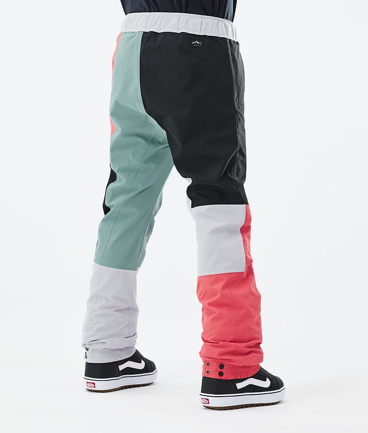 Dope Blizzard LE W Lumilautailuhousut Naiset Limited Edition Patchwork Coral, Image 3 of 4