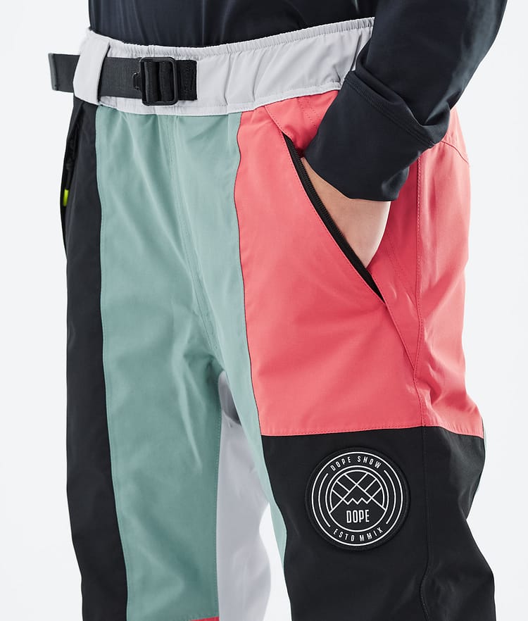 Dope Blizzard LE W Lumilautailuhousut Naiset Limited Edition Patchwork Coral, Image 4 of 4