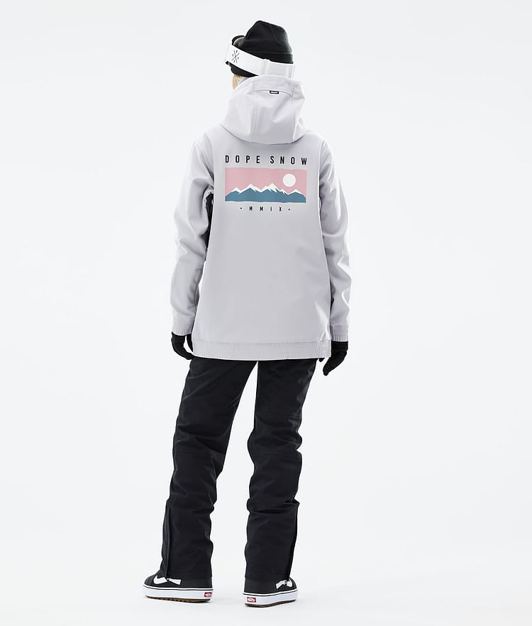 Dope Yeti W 21 Lumilautailutakki Naiset Range Light Grey, Image 5 of 8