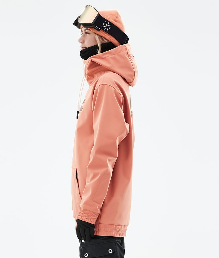 Dope Yeti W 21 Laskettelutakki Naiset Rise Peach, Image 7 of 9