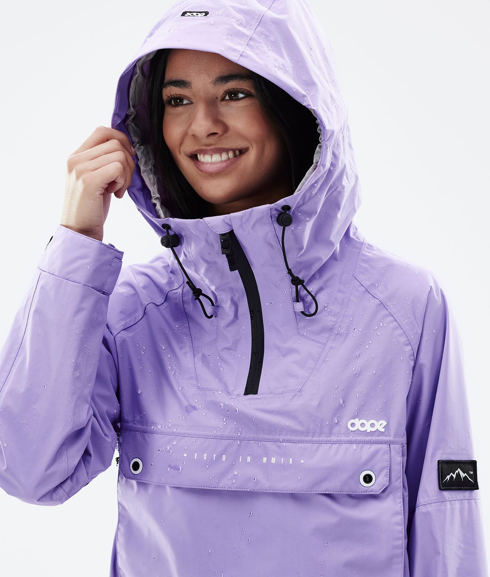 Dope Hiker Light W Ulkoilutakki Naiset Faded Violet, Kuva 5 / 9