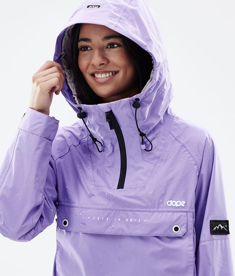 Dope Hiker Light W Ulkoilutakki Naiset Faded Violet, Kuva 5 / 9
