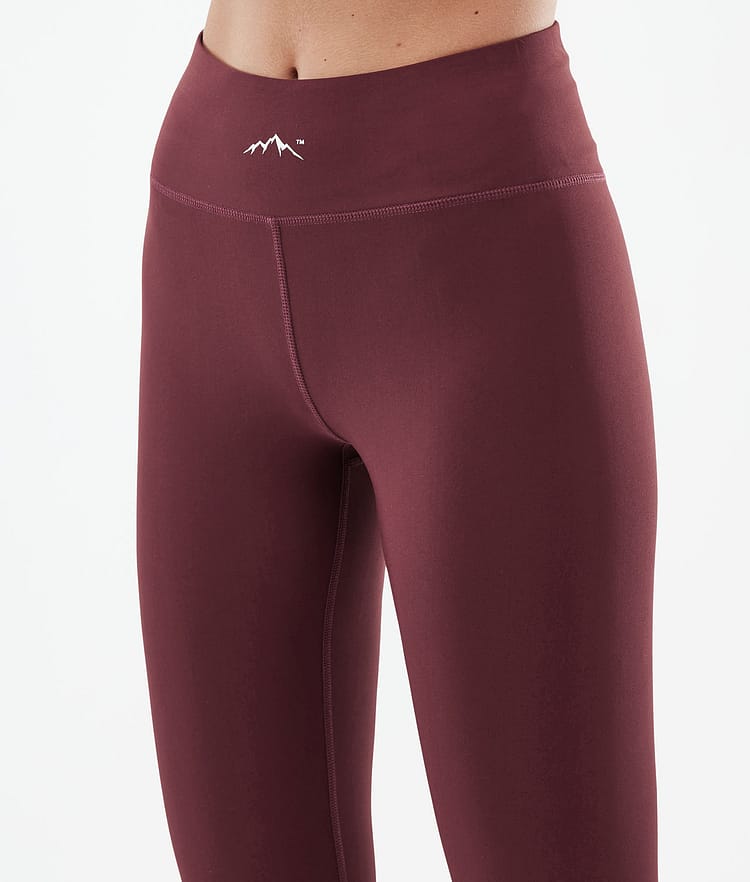 Dope Lofty Leggingsit Naiset Burgundy, Kuva 5 / 7