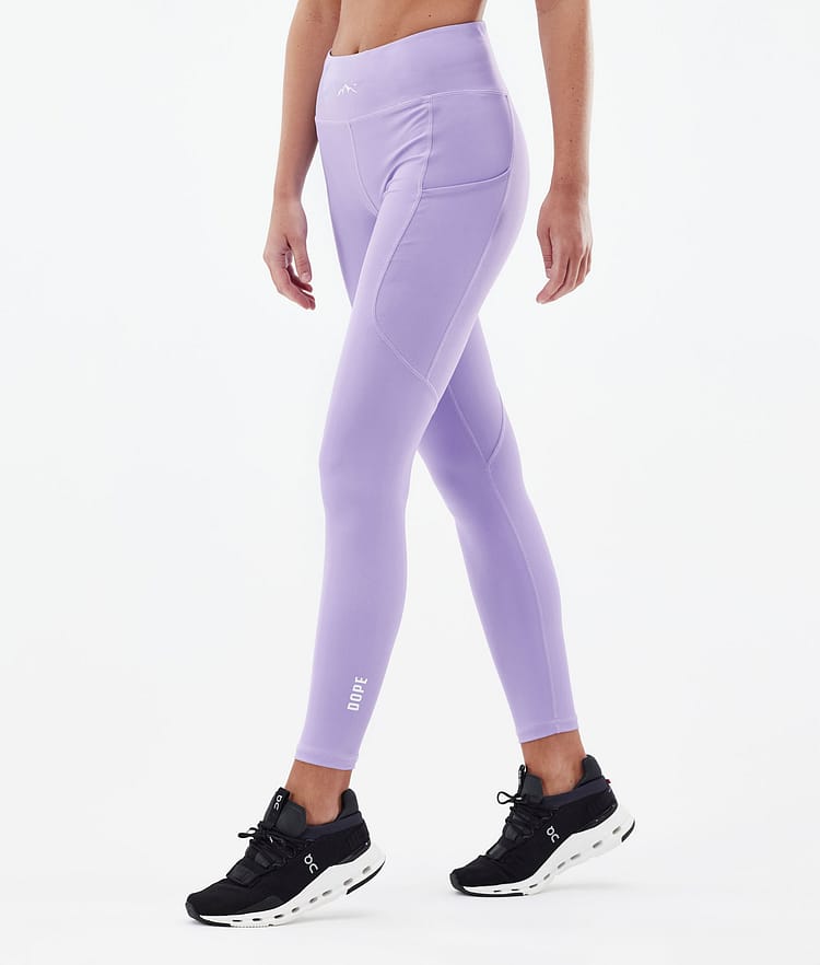 Dope Lofty Tech Leggingsit Naiset Faded Violet, Kuva 1 / 8